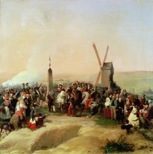 Louis Philippe 1773-1850 Visiting the Battlefield of Valmy on 8th June 1831