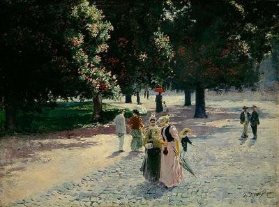 At the Edge of the Park 1894