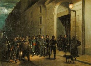 Arrest of the Generals Lecomte and Clement Thomas during the Paris Commune