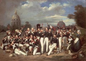 Company of the Second Legion in the Champ de Mars Paris 1836