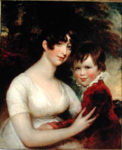 Portrait of Mother and Child