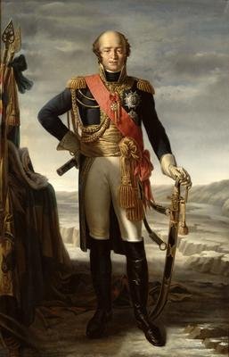 Portrait of Louis Nicolas Davout 1770-1823 Prince of Eckmuhl 1852