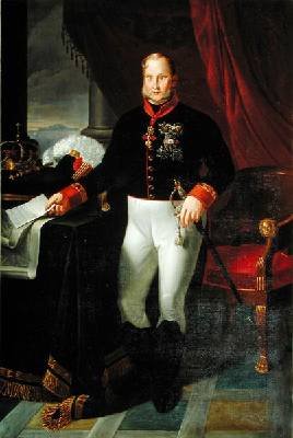 Portrait of Francesco I 1777-1830 King of the Two Sicilies 1826