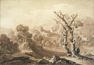 Untitled Classical City in a Landscape 1816