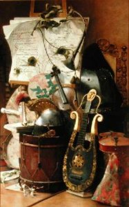 Still Life of Instruments 1889