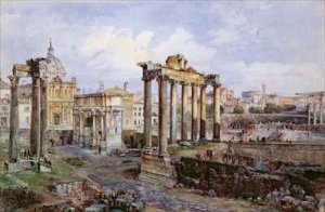 The Forum Rome 1878