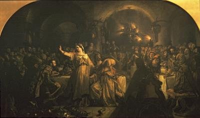 Banquet Scene from Macbeth 1840