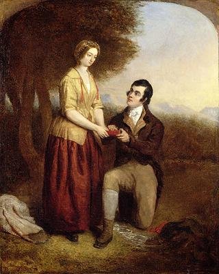 The Parting of Robert Burns and his Mary 1844