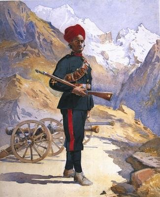 Gunner of the Mountain Battery Punjabi Musalman