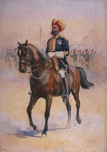 Soldier of the 14th Murrays Jat Lancers Risaldar-Major