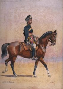 Soldier of the 12th Cavalry Jemadar Dogra