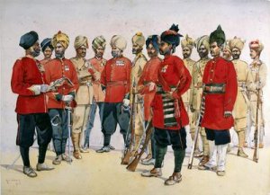 VCOs NCOs and sepoys of various Punjab Regiments