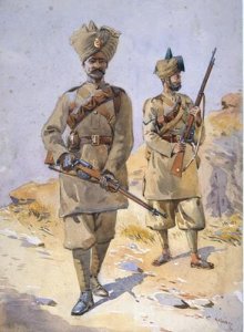 VCOs NCOs and sepoys of various Punjab Regiments