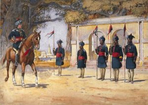 Soldiers of the 10th Duke of Cambridges Own Lancers Hodsons Horse The Quarter Guard