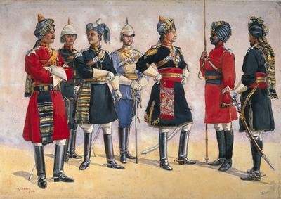 British Officers Indian Army