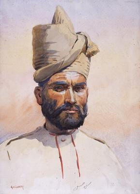 Soldier of the 26th Punjabis Malikdin Khel Afridi