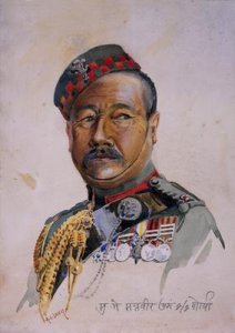 Subadar-Major Gurung Gurkha