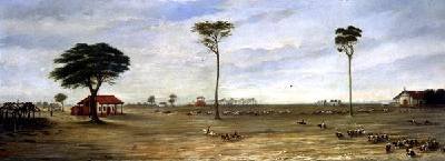 Fortified Camp at Paso de Patria Paraguay 1866