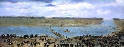 The Crossing of the Santa Lucia River Uruguay 1865