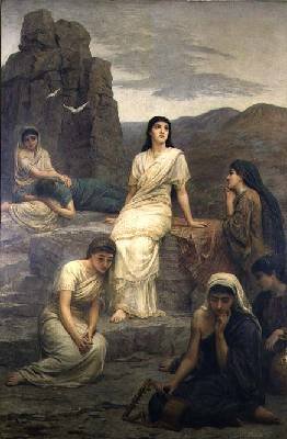 Jephthahs Vow In the Wilderness 1885