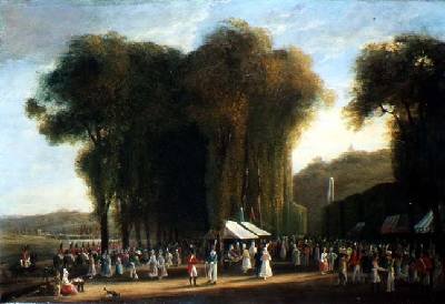 Jour de Fete at StCloud British troops on duty September 1815