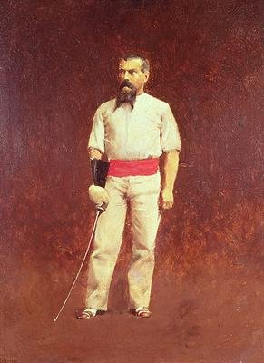 Richard Burton 1821-90 in Fencing Dress