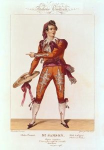 Joseph Isidore Samson 1793-1871 in the role of Figaro in The Barber of Seville