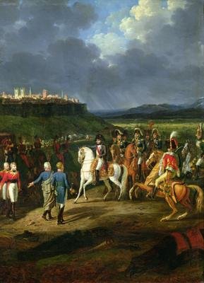 The English Prisoners at Astorga Being Presented to Napoleon Bonaparte 1769-1821 in 1809