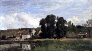 On the Banks of the Seine at Levy