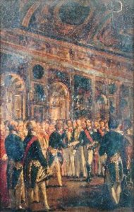 The Senate Presenting Louis Napoleon Bonaparte 1808-73 with the Result of the Plebiscite Proclaiming him Emperor