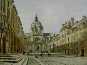 The Courtyard of the Old Sorbonne