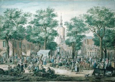 Market in The Hague