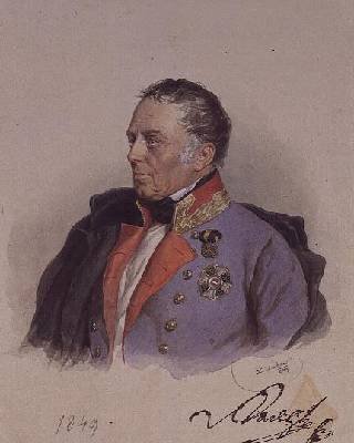 Johann Joseph Wenzel Count Radetzky 1766-1858 Governor of the Lombardo Venetian territories in the mid 1800s