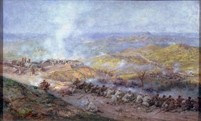 A Scene from the Russo Turkish War in 1877-78