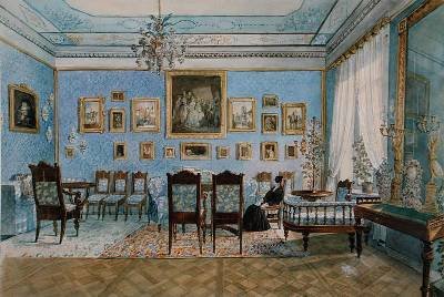 The Salon of Madame Hanska 1801-82 in St Petersburg