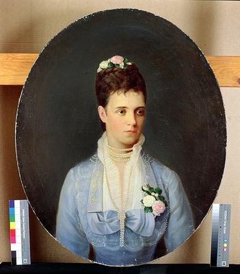 Portrait of the Russian Empress Maria Fyodorovna