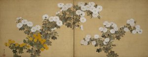 Chrysanthemums Edo period