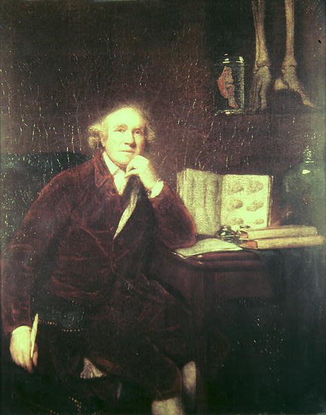 Portrait of John Hunter 1728-1793 after Sir Joshua Reynolds 1723-92 1813