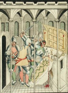 The Assassination of St Thomas a Becket at Canterbury