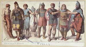 Costumes of Frankish soldiers