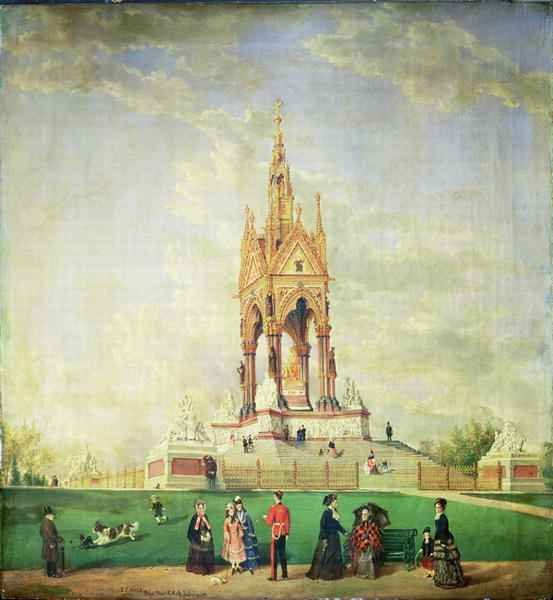 The Albert Memorial in London