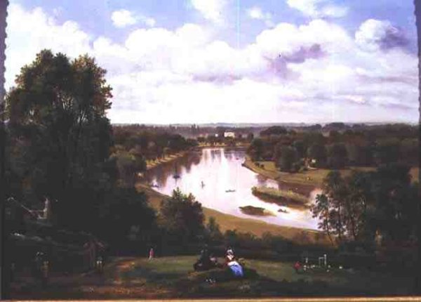 View of the River Thames from Richmond Hill