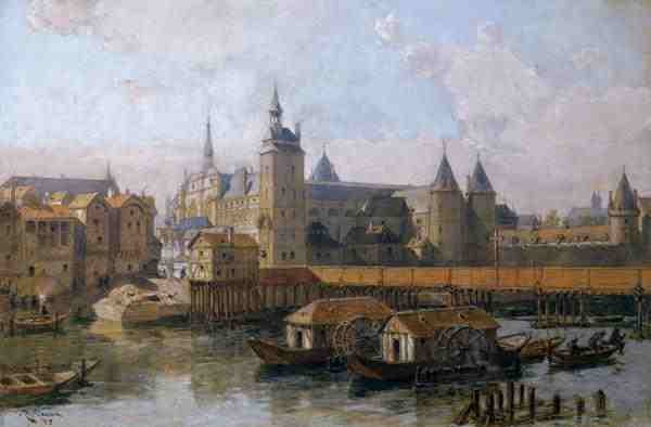 The Ile de la Cite and the Palais de Justice