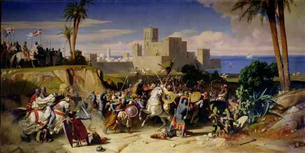 The Taking of Beirut by the Crusaders in 1197