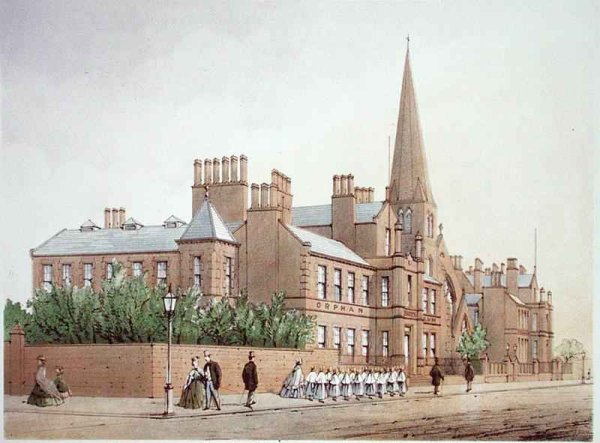 Orphan Boys Asylum from Modern Liverpool Illustrated