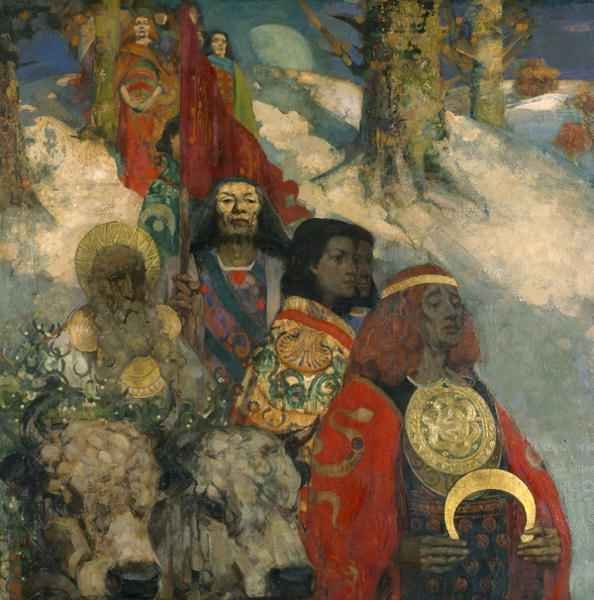 The Druids  Bringing in the Mistletoe