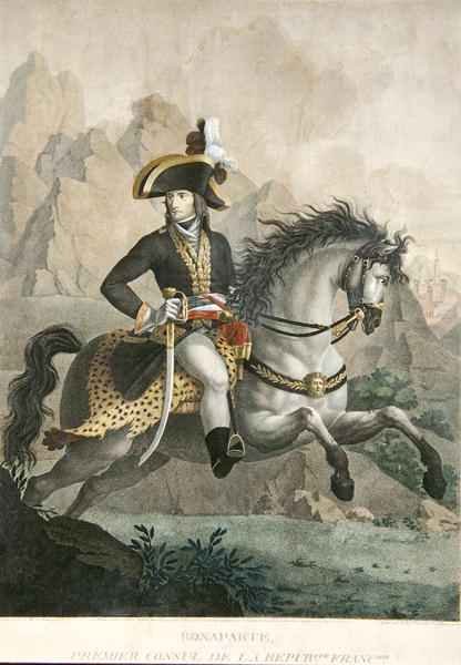 Bonaparte 1769-1821 1er Consul from a painting of Andrea Appiani 1754-1817