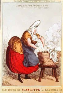 Old Mother Scarletta the Laundress