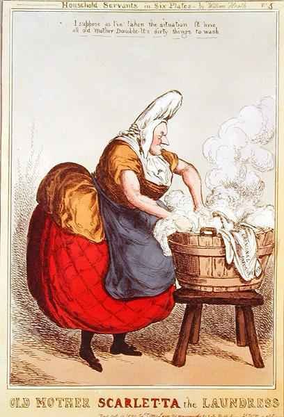 Old Mother Scarletta the Laundress