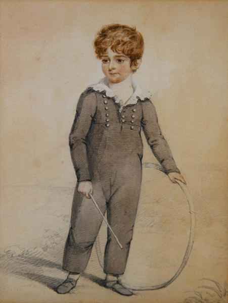 Boy with hoop